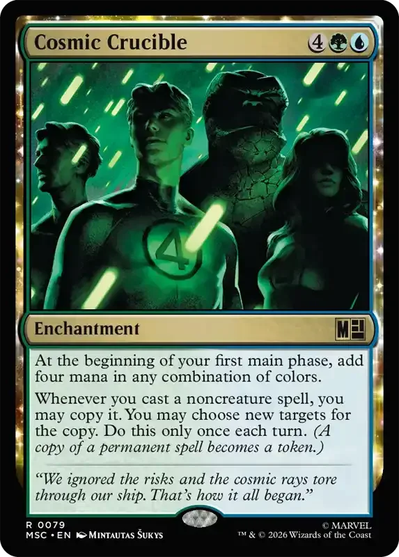 Marvel Super Heroes Set List - Cosmic Crucible