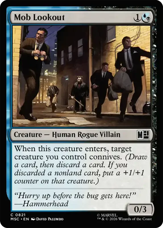 Marvel Super Heroes Set List - Mob Lookout