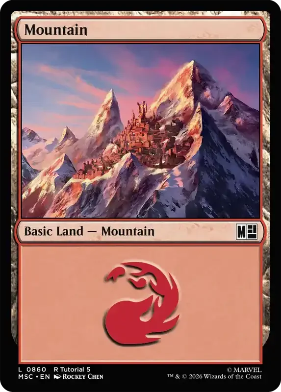 Marvel Super Heroes Set List - Mountain (Rockey Chen)