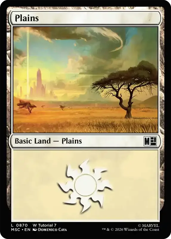 Marvel Super Heroes Set List - Plains (Domenico Cava)