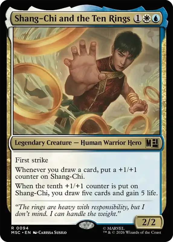 Marvel Super Heroes Set List - Shang-Chi and the Ten Rings