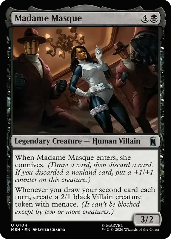 Marvel Super Heroes Set List - Madame Masque