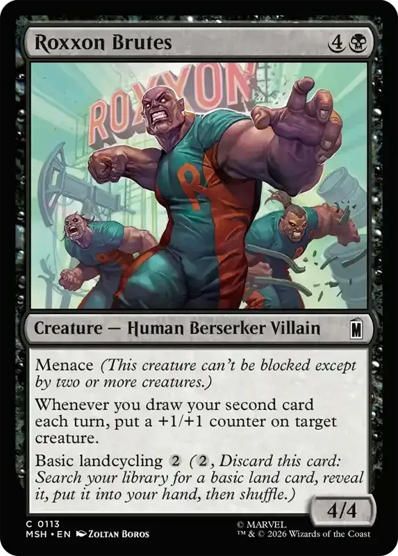 Marvel Super Heroes Set List - Roxxon Brutes