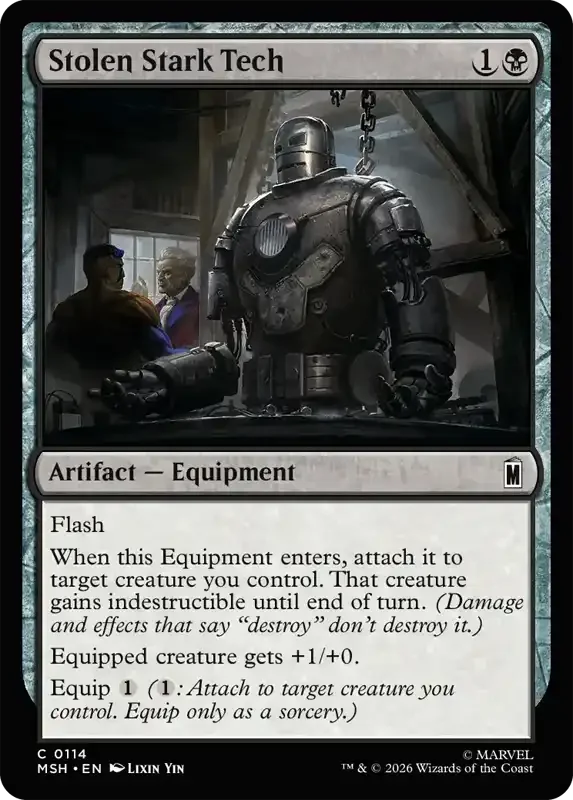 Marvel Super Heroes Set List - Stolen Stark Tech