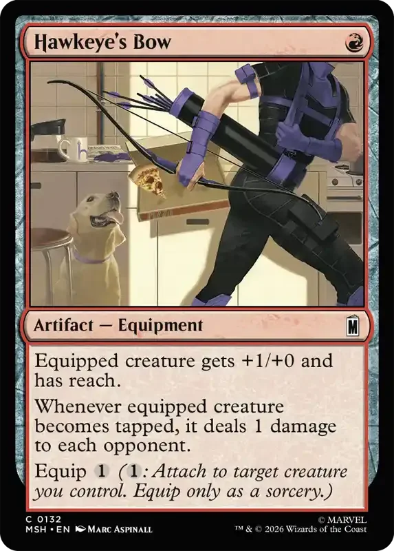 Marvel Super Heroes Set List - Hawkeye's Bow