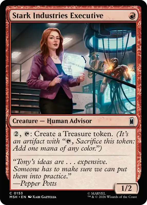 Marvel Super Heroes Set List - Stark Industries Executive
