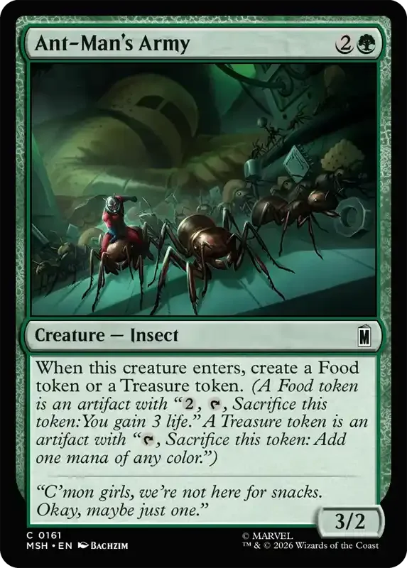 Marvel Super Heroes Set List - Ant-Man's Army