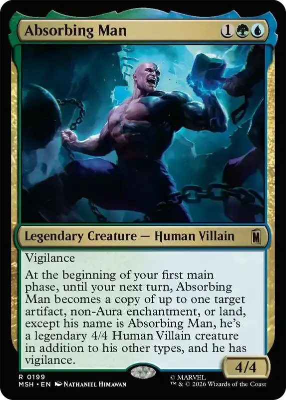 Marvel Super Heroes Set List - Absorbing Man