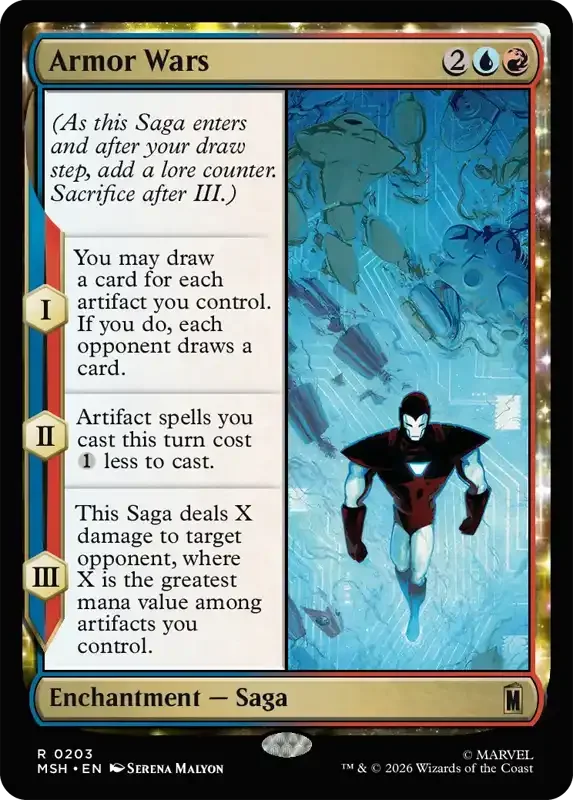 Marvel Super Heroes Set List - Armor Wars