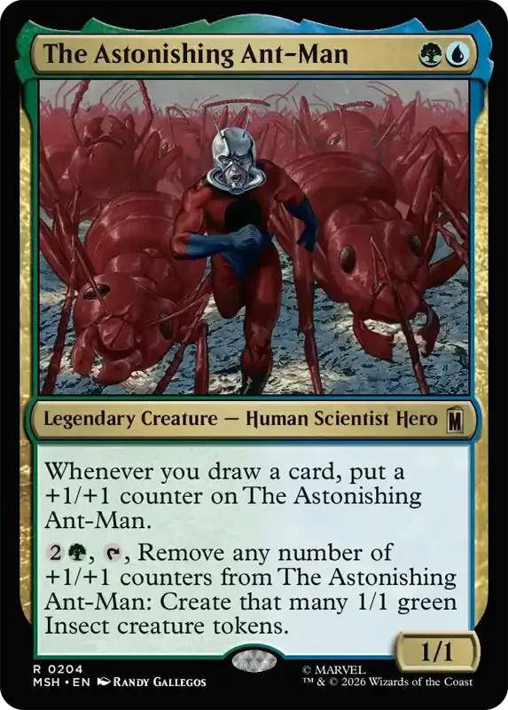 Marvel Super Heroes Set List - The Astonishing Ant-Man
