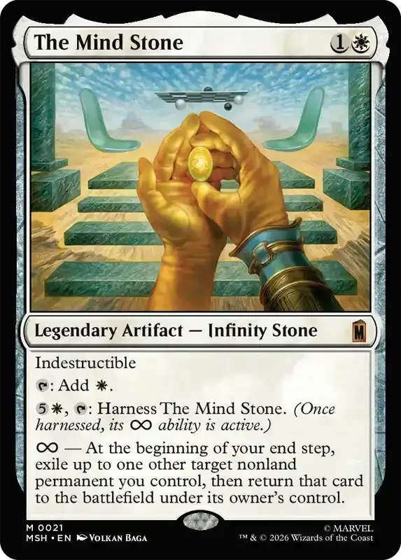 Marvel Super Heroes Set List - The Mind Stone