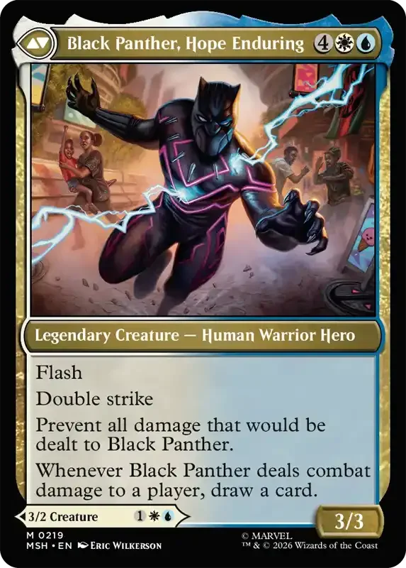 Marvel Super Heroes Set List - Black Panther, Hope Enduring