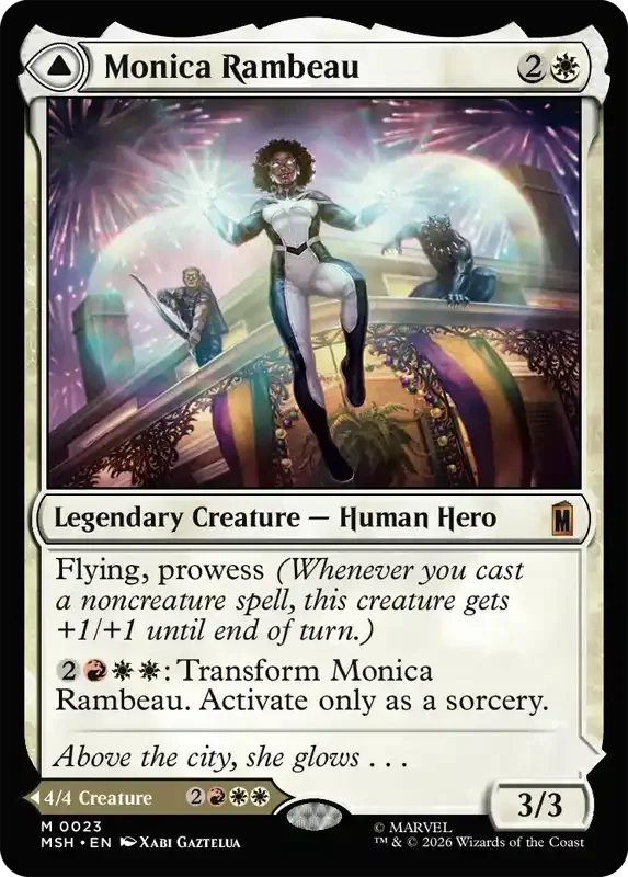 Marvel Super Heroes Set List - Monica Rambeau