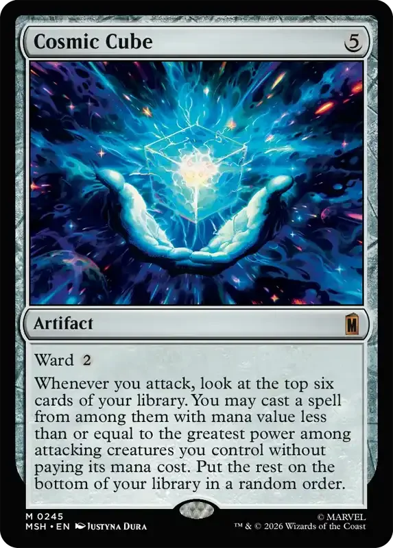 Marvel Super Heroes Set List - Cosmic Cube