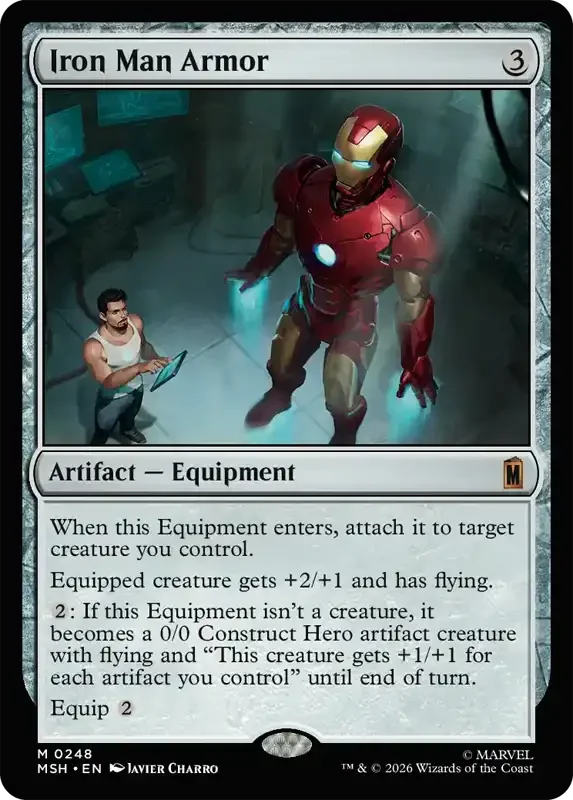 Marvel Super Heroes Set List - Iron Man Armor
