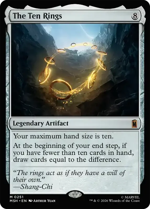 Marvel Super Heroes Set List - The Ten Rings