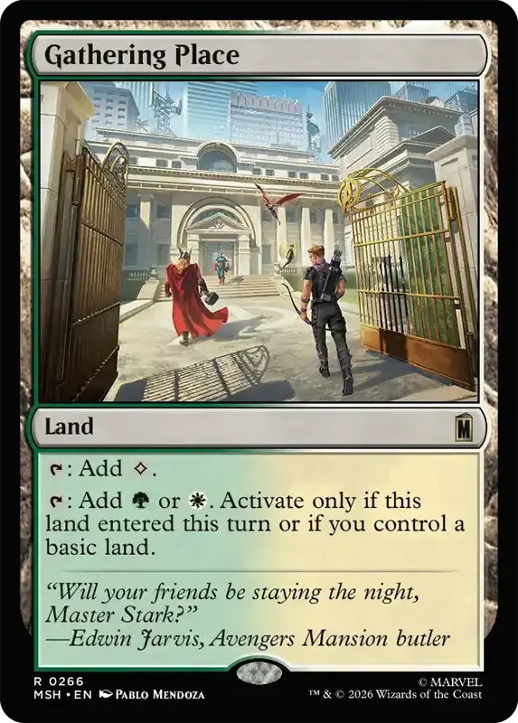Marvel Super Heroes Set List - Gathering Place