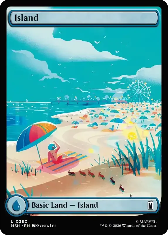 Marvel Super Heroes Set List - Island (Sylvia Liu)