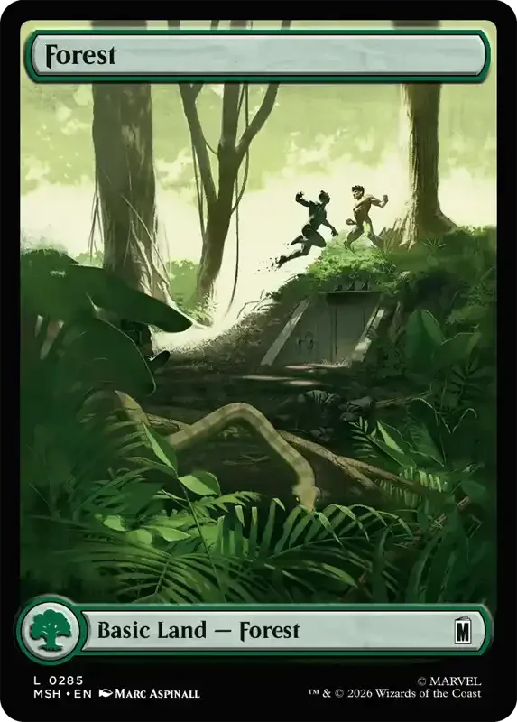 Marvel Super Heroes Set List - Forest (Marc Aspinall)