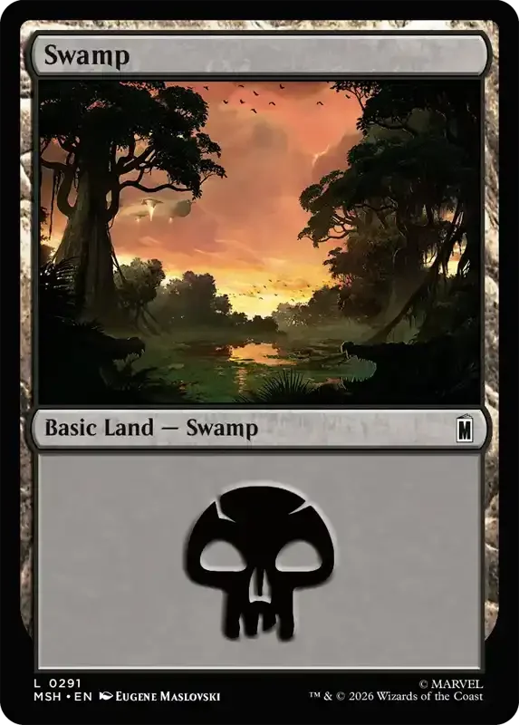 Marvel Super Heroes Set List - Swamp (Eugene Maslovski)