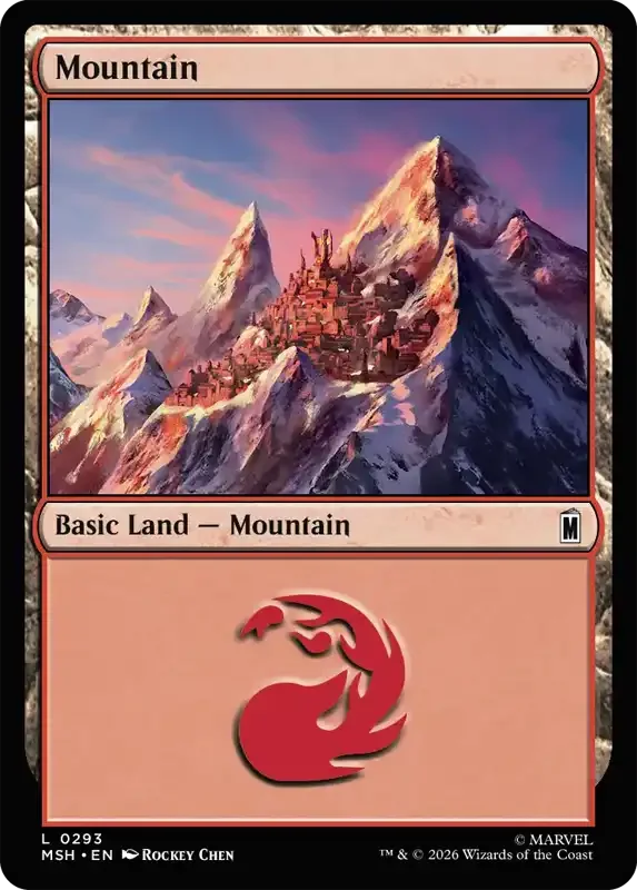 Marvel Super Heroes Set List - Mountain (Rockey Chen)