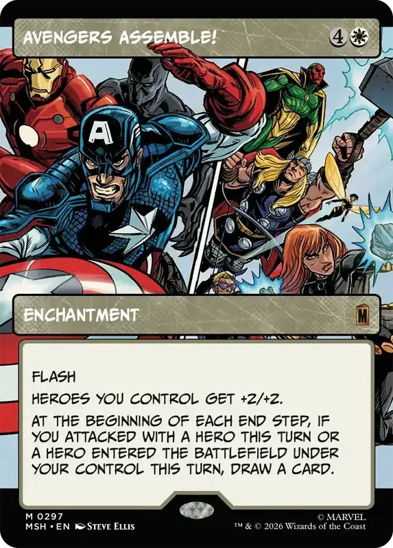 Marvel Super Heroes Set List - Avengers Assemble! (Steve Ellis)