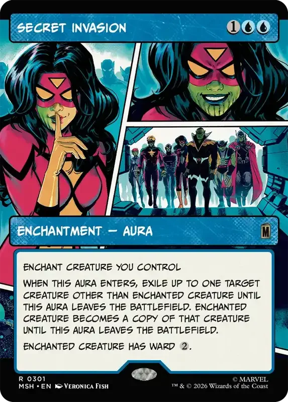 Marvel Super Heroes Set List - Secret Invasion (Veronica Fish)
