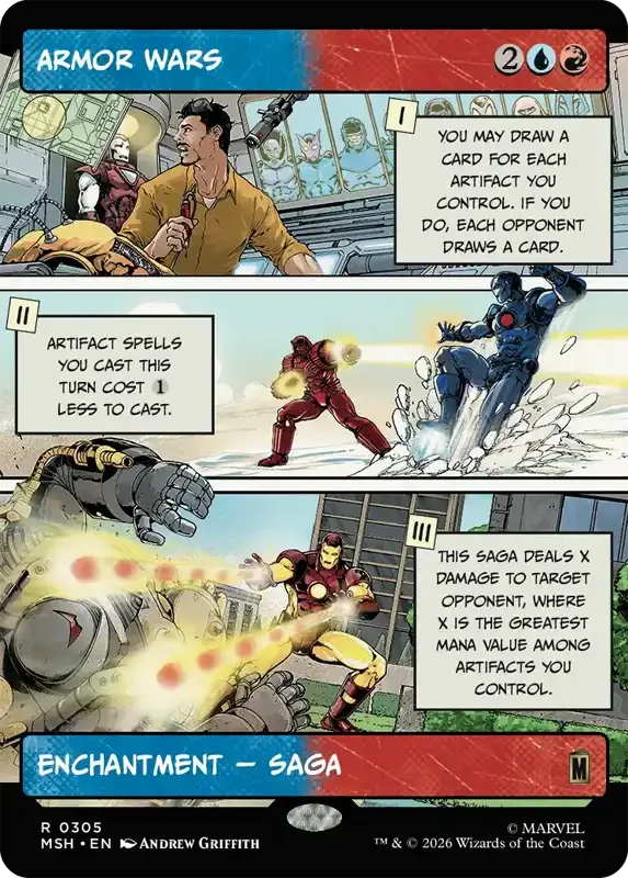 Marvel Super Heroes Set List - Armor Wars (Andrew Griffith)