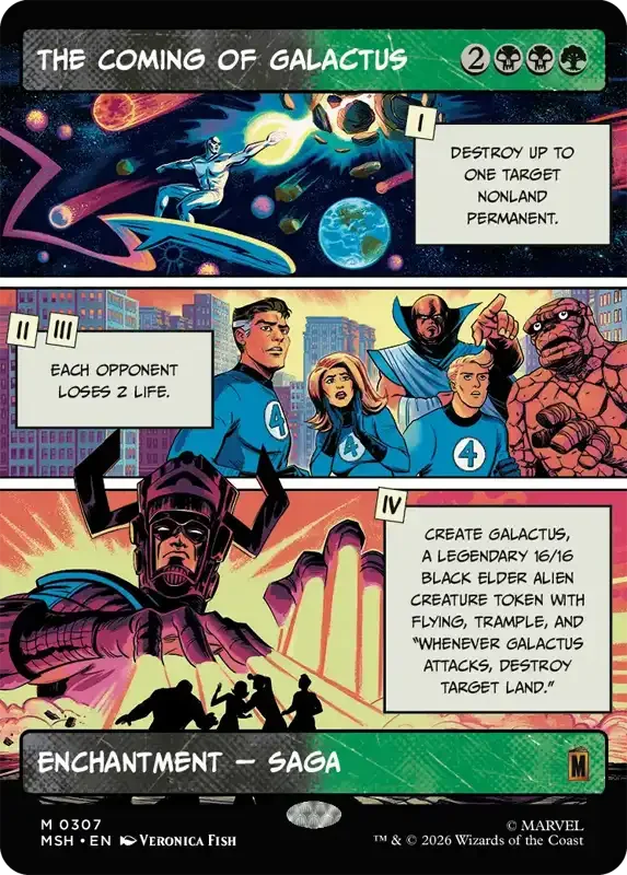 Marvel Super Heroes Set List - The Coming of Galactus (Veronica Fish)
