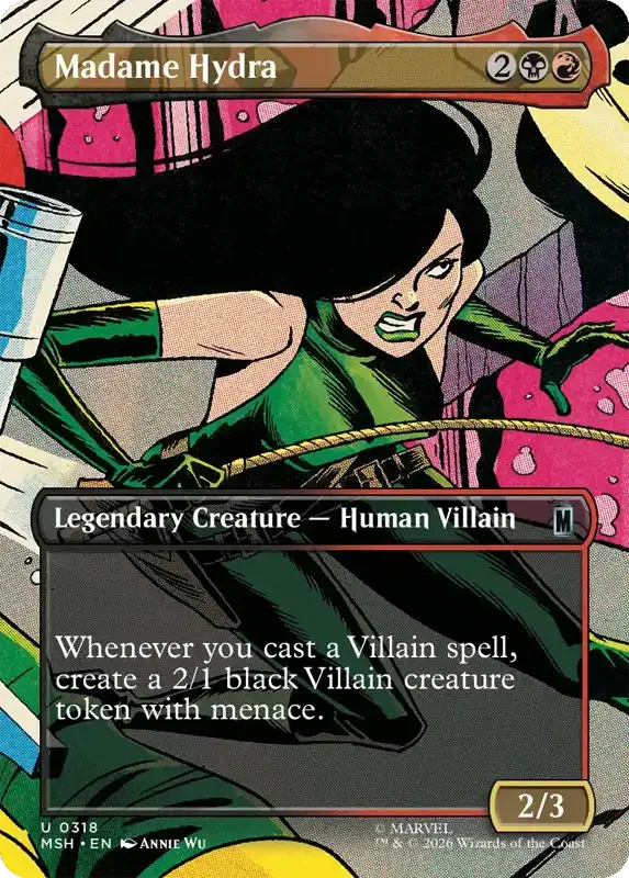 Marvel Super Heroes Set List - Madame Hydra (Annie Wu)