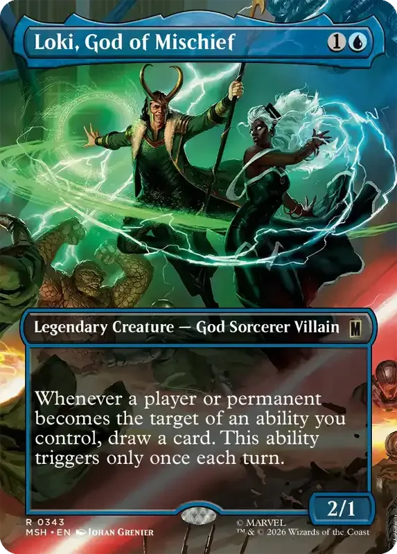 Marvel Super Heroes Set List - Loki, God of Mischief (Johan Grenier)