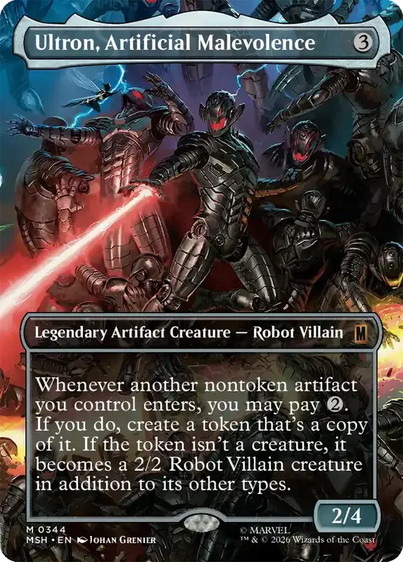 Marvel Super Heroes Set List - Ultron, Artificial Malevolence (Johan Grenier)