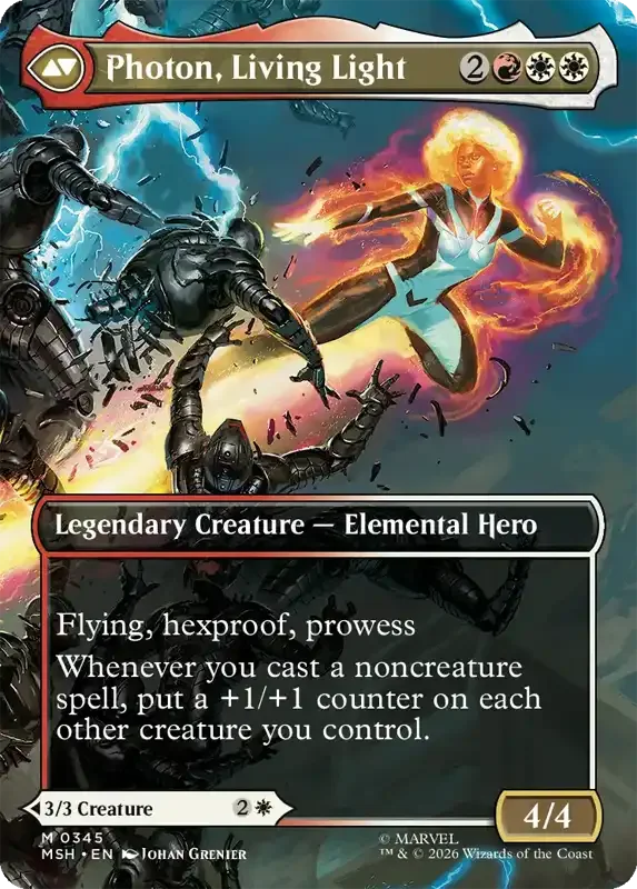 Marvel Super Heroes Set List - Photon, Living Light (Johan Grenier)