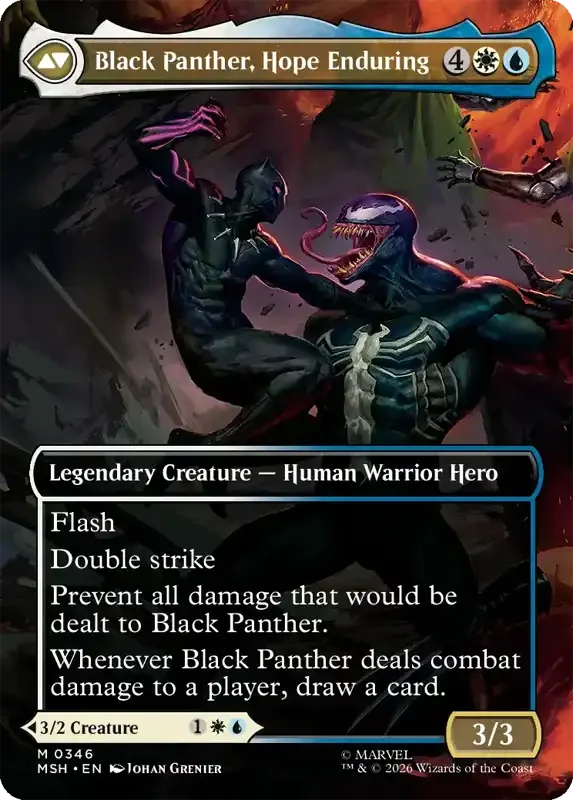 Marvel Super Heroes Set List - Black Panther, Hope Enduring (Johan Grenier)