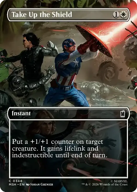 Marvel Super Heroes Set List - Take Up the Shield (Johan Grenier)