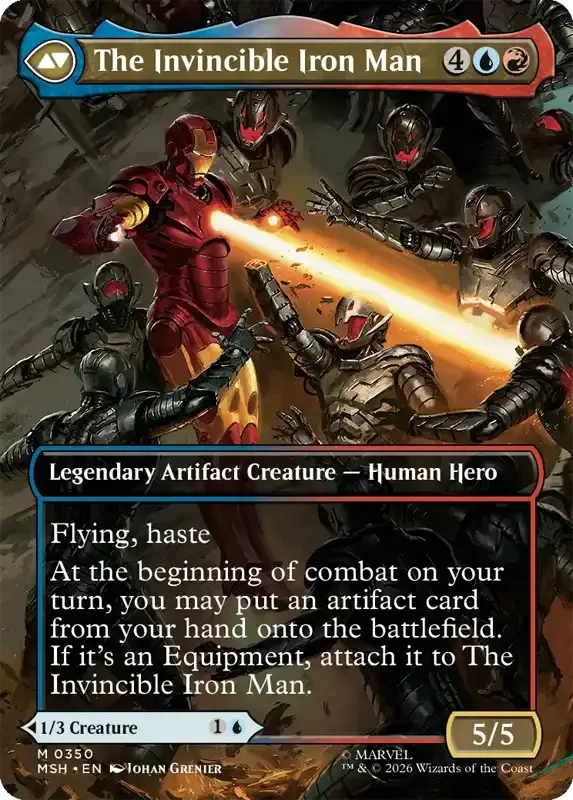 Marvel Super Heroes Set List - The Invincible Iron Man (Johan Grenier)