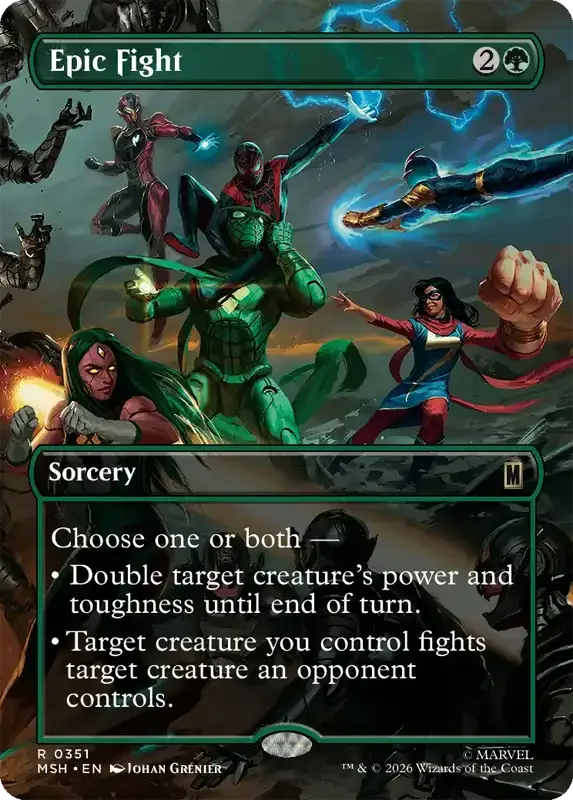 Marvel Super Heroes Set List - Epic Fight (Johan Grenier)