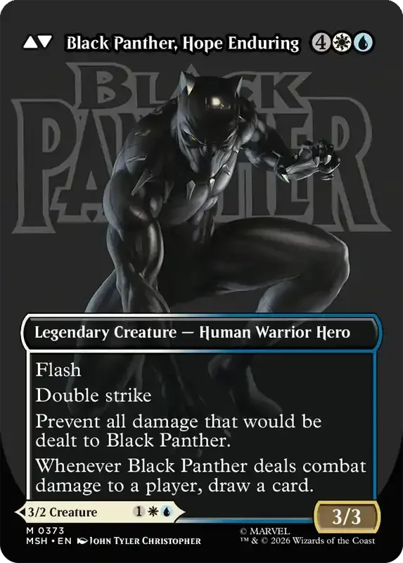 Marvel Super Heroes Set List - Black Panther, Hope Enduring (John Tyler Christopher)