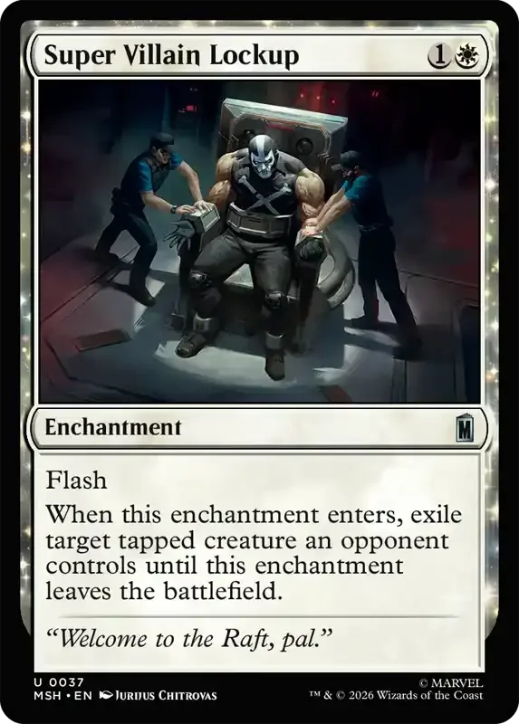 Marvel Super Heroes Set List - Super Villain Lockup