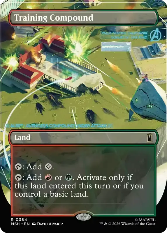 Marvel Super Heroes Set List - Training Compound (David Alvarez)