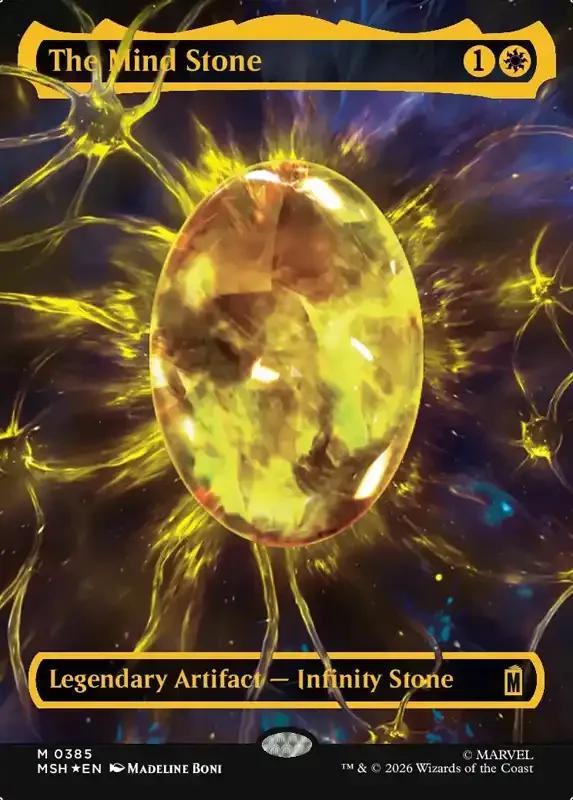 Marvel Super Heroes Set List - The Mind Stone (Madeline Boni)