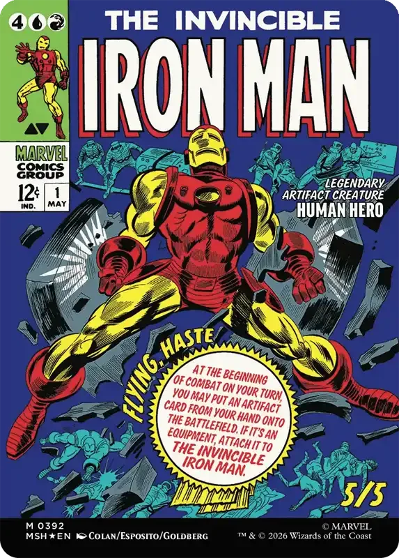 Marvel Super Heroes Set List - The Invincible Iron Man (Colan/Esposito/Goldberg)