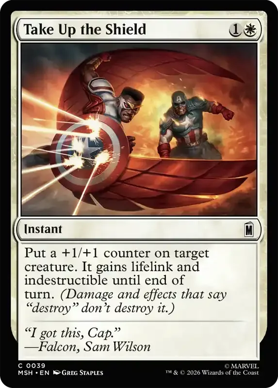 Marvel Super Heroes Set List - Take Up the Shield