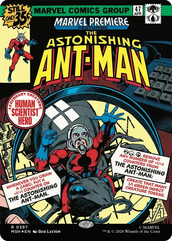 Marvel Super Heroes Set List - The Astonishing Ant-Man (Bob Layton)