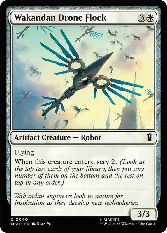 Marvel Super Heroes Set List - Wakandan Drone Flock