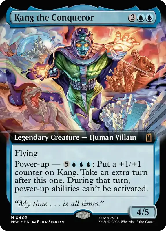 Marvel Super Heroes Set List - Kang the Conqueror