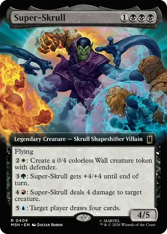 Marvel Super Heroes Set List - Super-Skrull