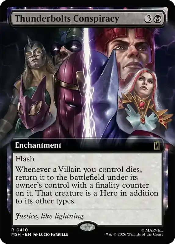 Marvel Super Heroes Set List - Thunderbolts Conspiracy