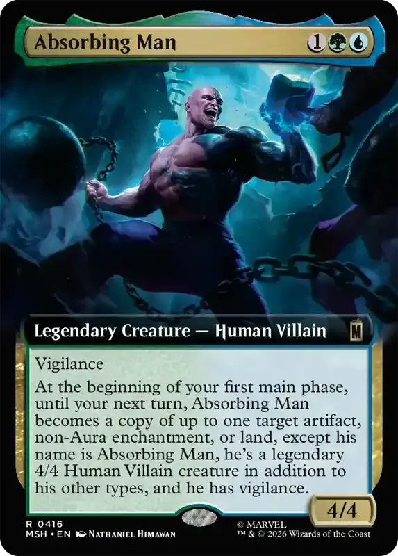 Marvel Super Heroes Set List - Absorbing Man