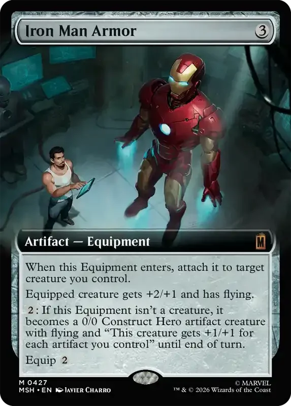 Marvel Super Heroes Set List - Iron Man Armor